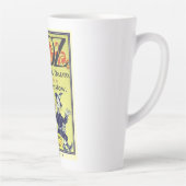 tovenaar van Oz Book Hoesje Art, titelpagina Latte Mok (Rechts)