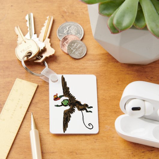 tovenaar van Oz, boze vliegende aap Sleutelhanger (Bureau)