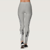  Tovenaar van Oz, Brave Cowarly Lion Leggings (Achterkant)