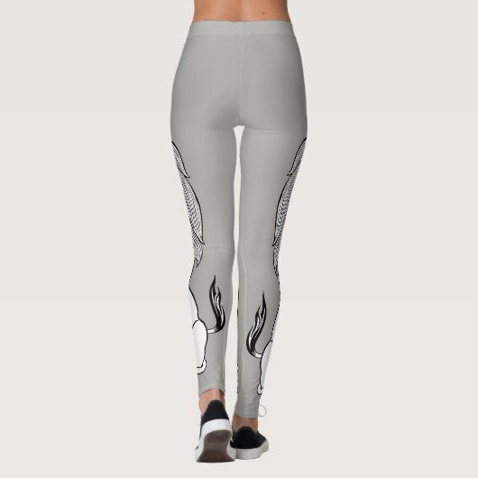  Tovenaar van Oz, Brave Cowarly Lion Leggings (Achterkant)