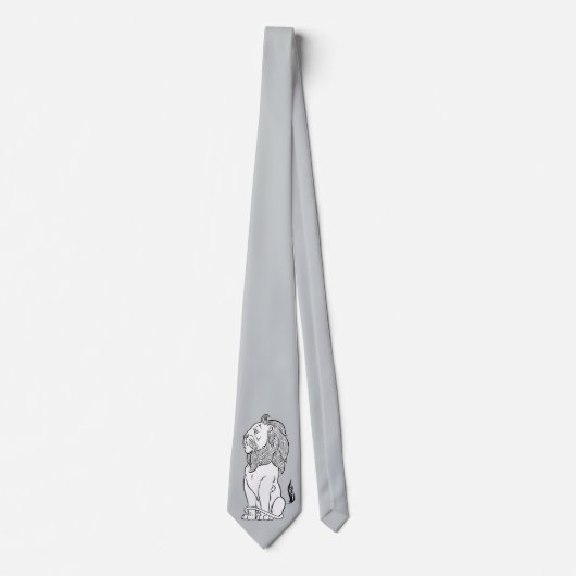  Tovenaar van Oz, Brave Cowarly Lion Stropdas (Voorkant)