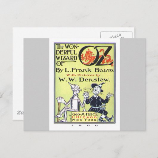 Tovenaar van Oz Briefkaart (Voorkant / Achterkant)