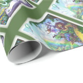 Tovenaar van Oz Cadeaupapier (Rol Hoek)