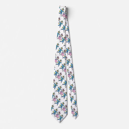  Tovenaar van Oz, Cute Dancing Munchkins! Stropdas (Voorkant)