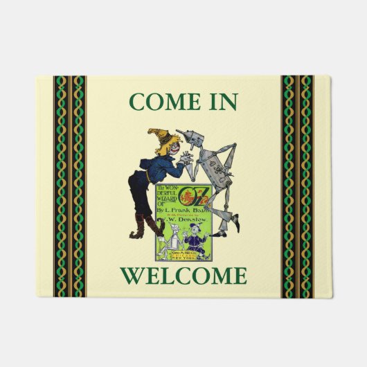 Tovenaar van Oz Door Mat (Voorkant)