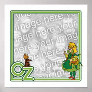  tovenaar van Oz; Dorothy and Toto Border Poster