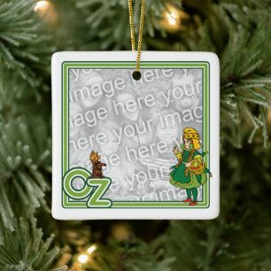 tovenaar van Oz; Dorothy en Toto Keramisch Ornament