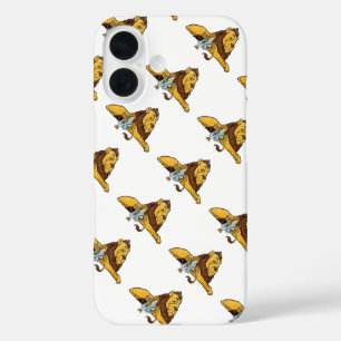  tovenaar van Oz, Dorothy en Toto met Lion iPhone 16 Hoesje