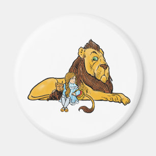 tovenaar van Oz, Dorothy en Toto met Lion Magneet