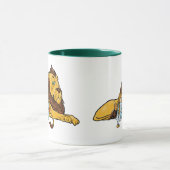 tovenaar van Oz, Dorothy en Toto met Lion Mok (Midden)