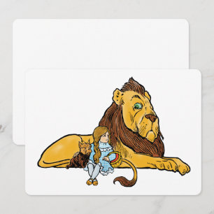 Tovenaar van Oz, Dorothy en Toto Uitnodiging