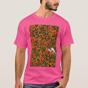 Tovenaar van Oz Dorothy Klaproos Veld Foto Vintage T-shirt