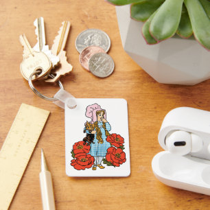tovenaar van Oz, Dorothy, Red Poppy Flowers Sleutelhanger