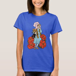  tovenaar van Oz, Dorothy, Red Poppy Flowers T-shirt