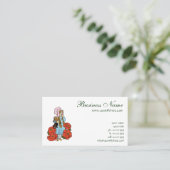  tovenaar van Oz, Dorothy, Red Poppy Flowers Visitekaartje (Staand voorkant)