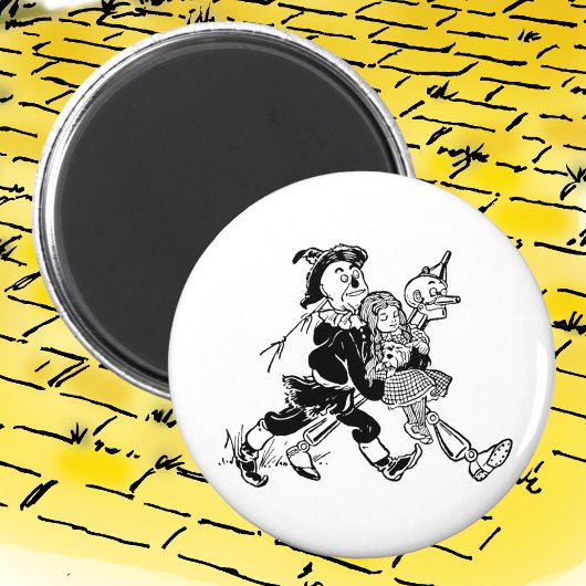  tovenaar van Oz Dorothy Sleeping met papavers Magneet