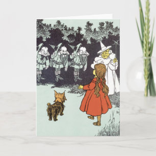  Tovenaar van Oz Dorothy Toto Glinda Munchkins Kaart