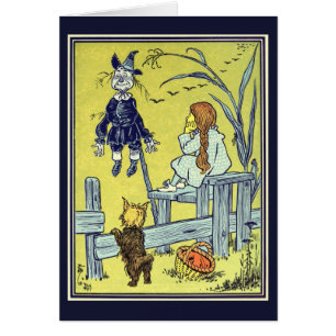 tovenaar van Oz, Dorothy Toto ontmoeten Scarecrow