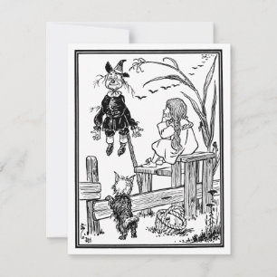  tovenaar van Oz, Dorothy Toto ontmoeten Scarecrow