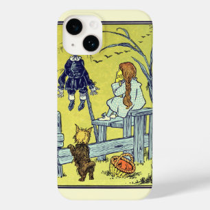  tovenaar van Oz, Dorothy Toto ontmoeten Scarecrow Case-Mate iPhone 14 Hoesje