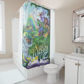 Tovenaar van Oz Douchegordijn (In situ)