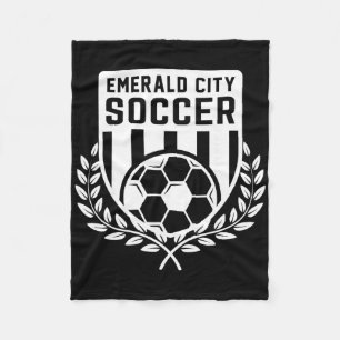 Tovenaar van Oz Emerald City Voetbal Costuum Fleece Deken