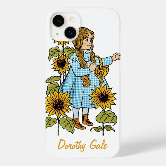  Tovenaar van Oz Fairy Tale Dorothy Sunflower Case-Mate iPhone Case (Achterkant)