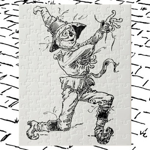  Tovenaar van Oz Fairy Tales, de Scarecrow Legpuzzel
