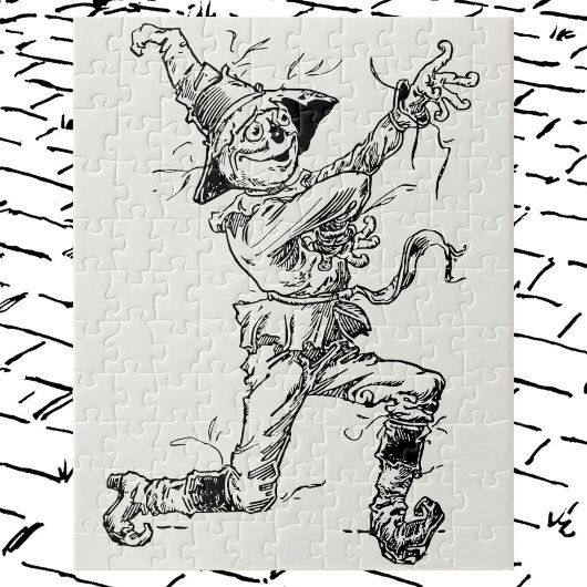  Tovenaar van Oz Fairy Tales, de Scarecrow Legpuzzel
