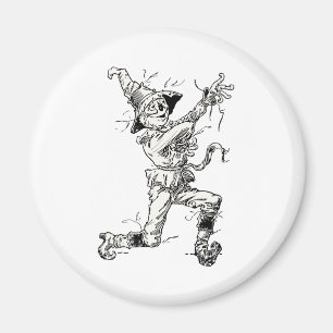 Tovenaar van Oz Fairy Tales, de Scarecrow Magneet