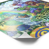 Tovenaar van Oz Foto Afdruk (Hoek)