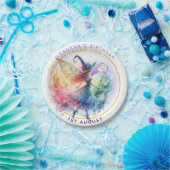 Tovenaar van Oz Goede Heks Feestversiering Aangepa Papieren Bordje (Feest)