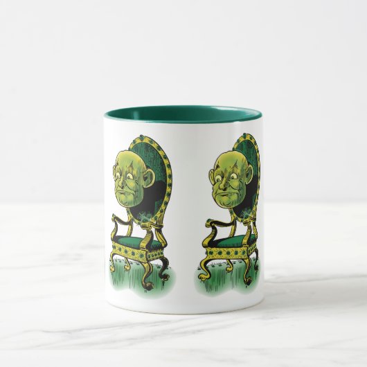 Tovenaar van Oz, Grumpy Wizard Emerald Throne Mok (Midden)