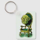 Tovenaar van Oz, Grumpy Wizard Emerald Throne Sleutelhanger (Voorkant)