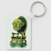Tovenaar van Oz, Grumpy Wizard Emerald Throne Sleutelhanger (Achterkant)