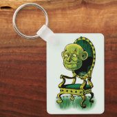 Tovenaar van Oz, Grumpy Wizard Emerald Throne Sleutelhanger (Voorkant)