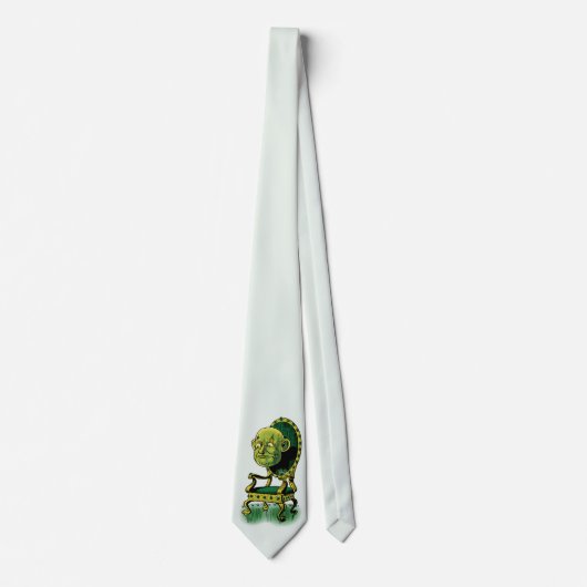  Tovenaar van Oz, Grumpy Wizard Emerald Throne Stropdas (Voorkant)