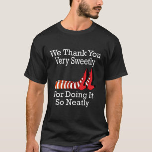 Tovenaar van Oz, hartelijk dank T-shirt