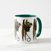 Tovenaar van Oz, het Kwaad Vliegende Monkey Pet Mok (Voorkant rechts)