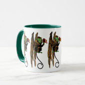 Tovenaar van Oz, het Kwaad Vliegende Monkey Pet Mok (Voorkant links)