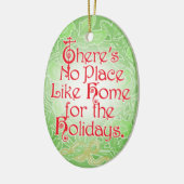 Tovenaar van Oz Keramisch Ornament (Links)