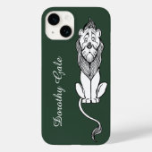 Tovenaar van Oz, laffe Lion Case-Mate iPhone Case (Achterkant)