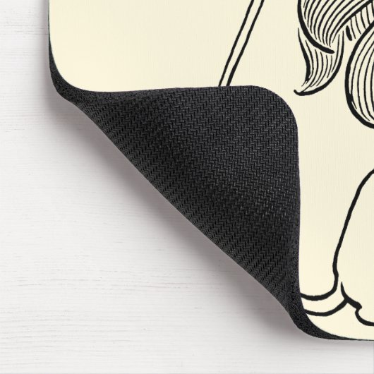  Tovenaar van Oz, laffe Lion met Kroon Muismat (Hoek)