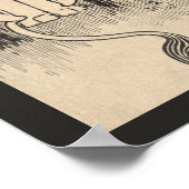 Tovenaar van Oz, laffe Lion Poster (Hoek)