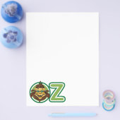 tovenaar van Oz, leeuw in de letter O Flyer (Enkel)