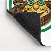  tovenaar van Oz, leeuw in de letter O Muismat (Hoek)