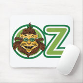  tovenaar van Oz, leeuw in de letter O Muismat (Met muis)