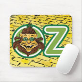  tovenaar van Oz, leeuw in de letter O Muismat (Met muis)