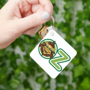  tovenaar van Oz, leeuw in de letter O Sleutelhanger