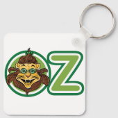  tovenaar van Oz, leeuw in de letter O Sleutelhanger (Achterkant)